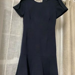 Petite banana republic navy blue dress